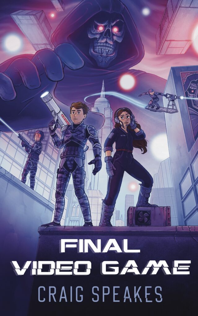 Upper Middle Grade AI Gaming Science Fiction Novel.
